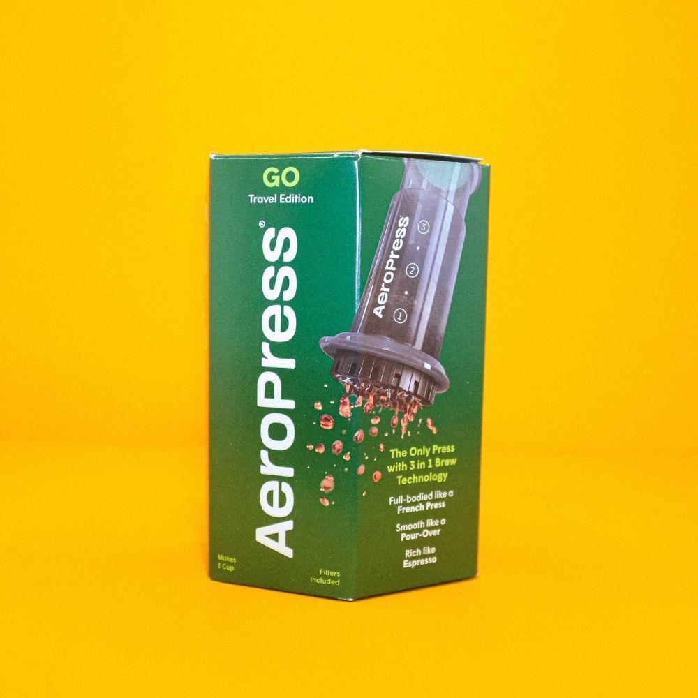 AeroPress Go: Portable Compact Travel Coffee Maker for rich and delicious brews AllwaysCoffee