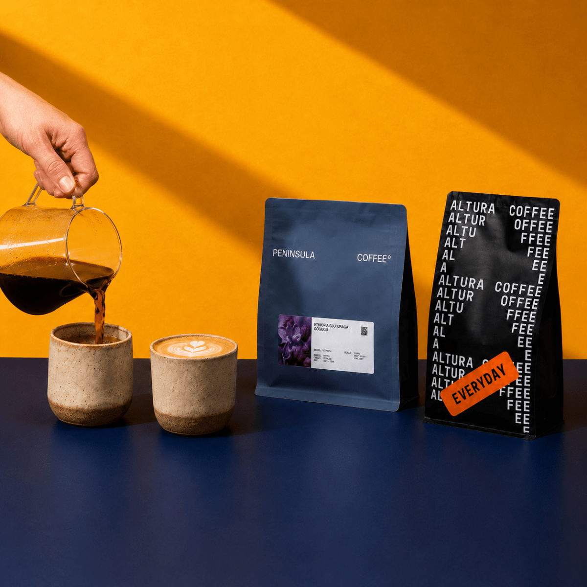 Half and Half - Mixed Roast Coffee Subscription - AllwaysCoffee
