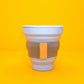 Hunu Reusable Flat Pack Cup 355ml - AllwaysCoffee