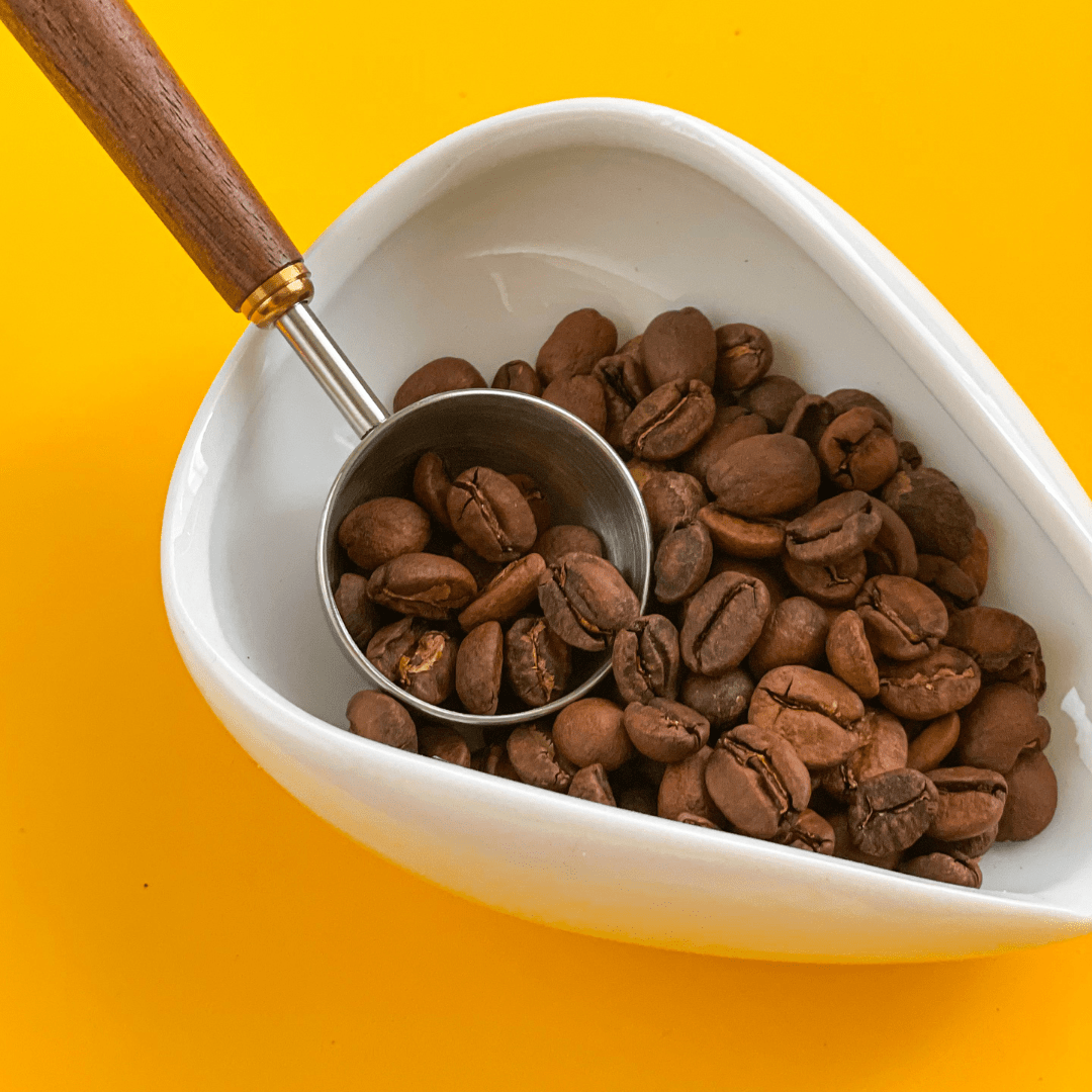 Porcelain Coffee Bean Dosing Tray & Scoop Bundle - Coffee Tools - AllwaysCoffee